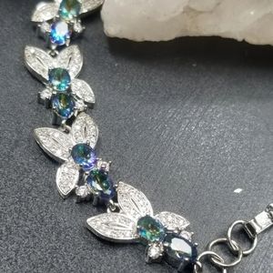 Silverplated Mystic Topaz Bracelet